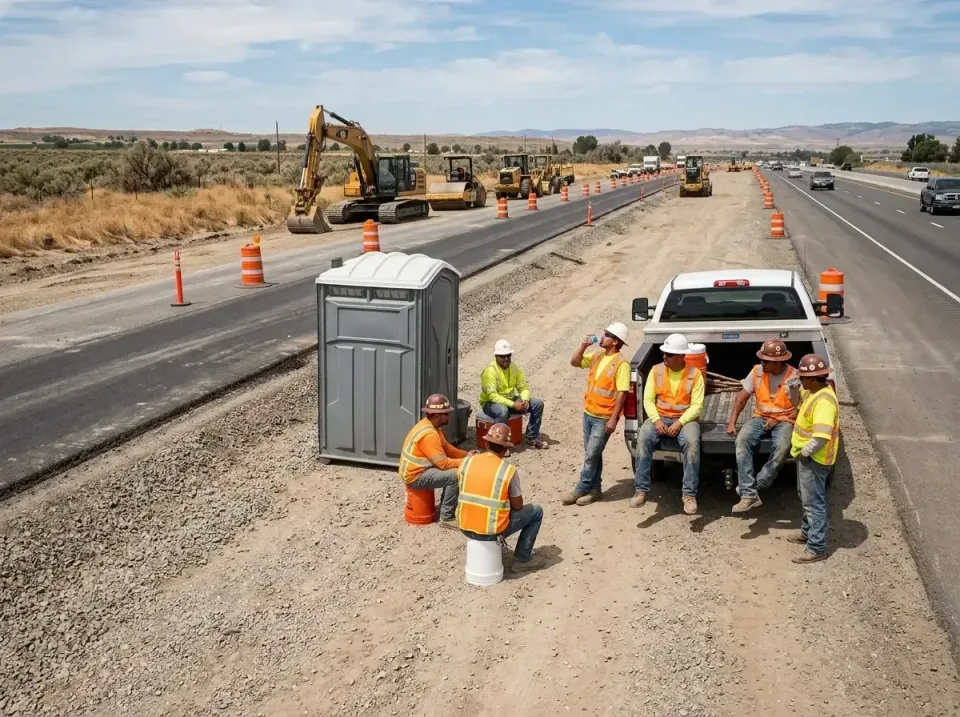 highway-road-construction-crew-007 — frequently asked questions, Porta Potty and Restroom Rentals in Gilmer, TX
